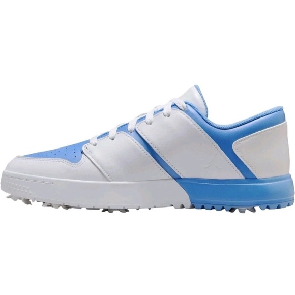 Nike Men's Jordan NU Retro 1 Golf 'UNC' University Blue Golf Shoes FZ4153-101 - Picture 7 of 10
